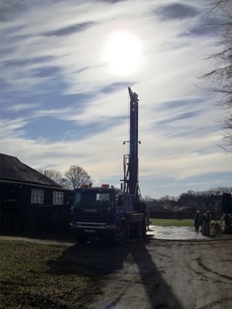 Drilling at the Cricket Club