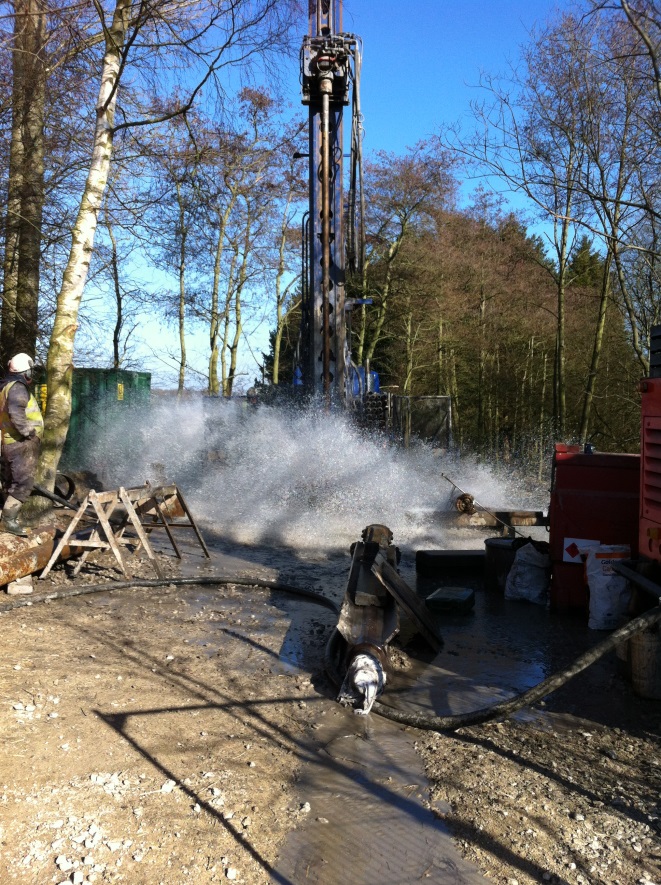 Drilling a Borehole at a Farm