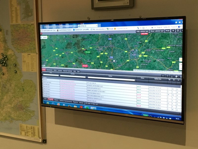 Dales Water Vehicle Tracking