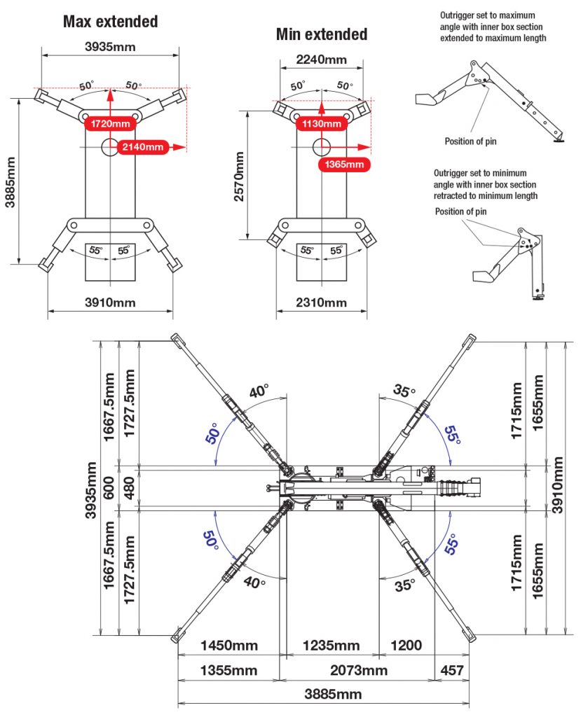 Outrigger Specs